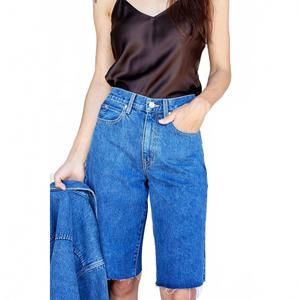 NEW SLVRLAKE denim grace shorts in like a dream